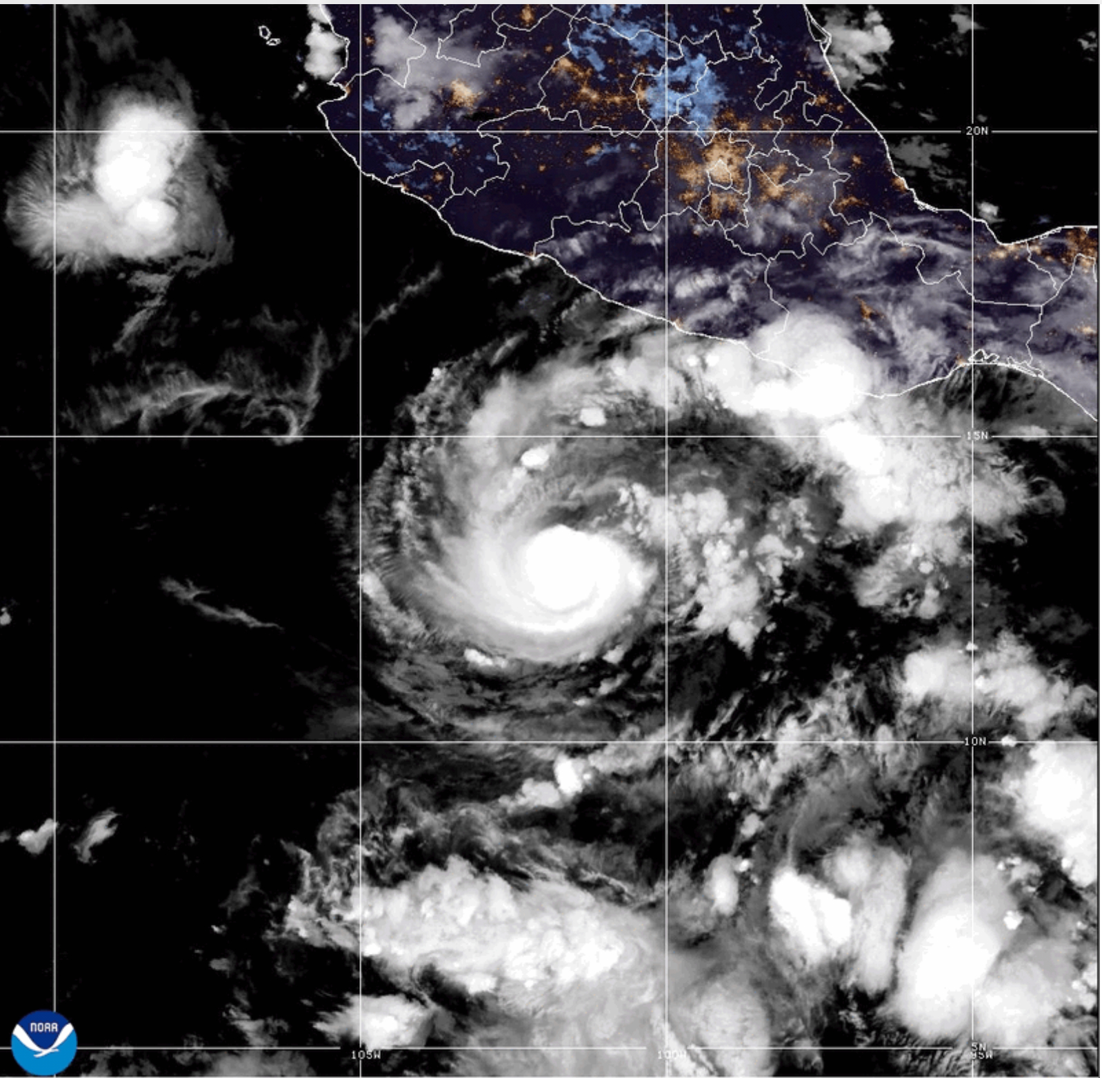 Hurricane Trudy strengthens to Category 2 as it approaches Mexico coast