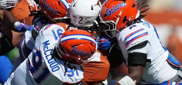 Tramell Jones Jr. leads Florida to 27-24 upset win over No. 7 Texas in first career start