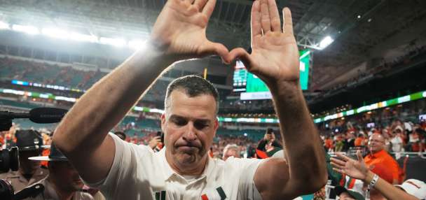 Hurricane warning: Miami poised for No. 1 after 5 of the top 7 teams lose in historic Top 25 day