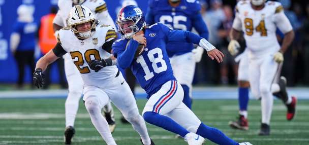 John Harbaugh says no Giants QB decision yet after J.J. McCarthy replaces Jameis Winston