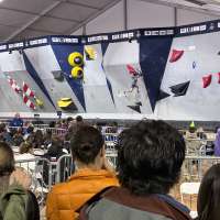 Smith's Ballpark transforms into international climbing venue