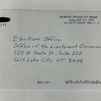 Utah's LG says Postal inspector intercepts letter with suspicious powder meant for her office