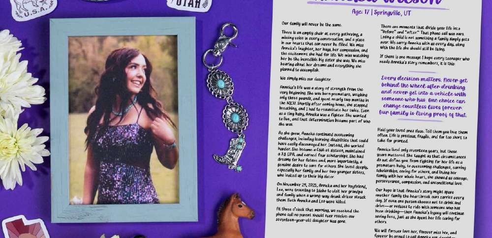 Teen Memoriam honors 30 teens killed in Utah crashes in 2025