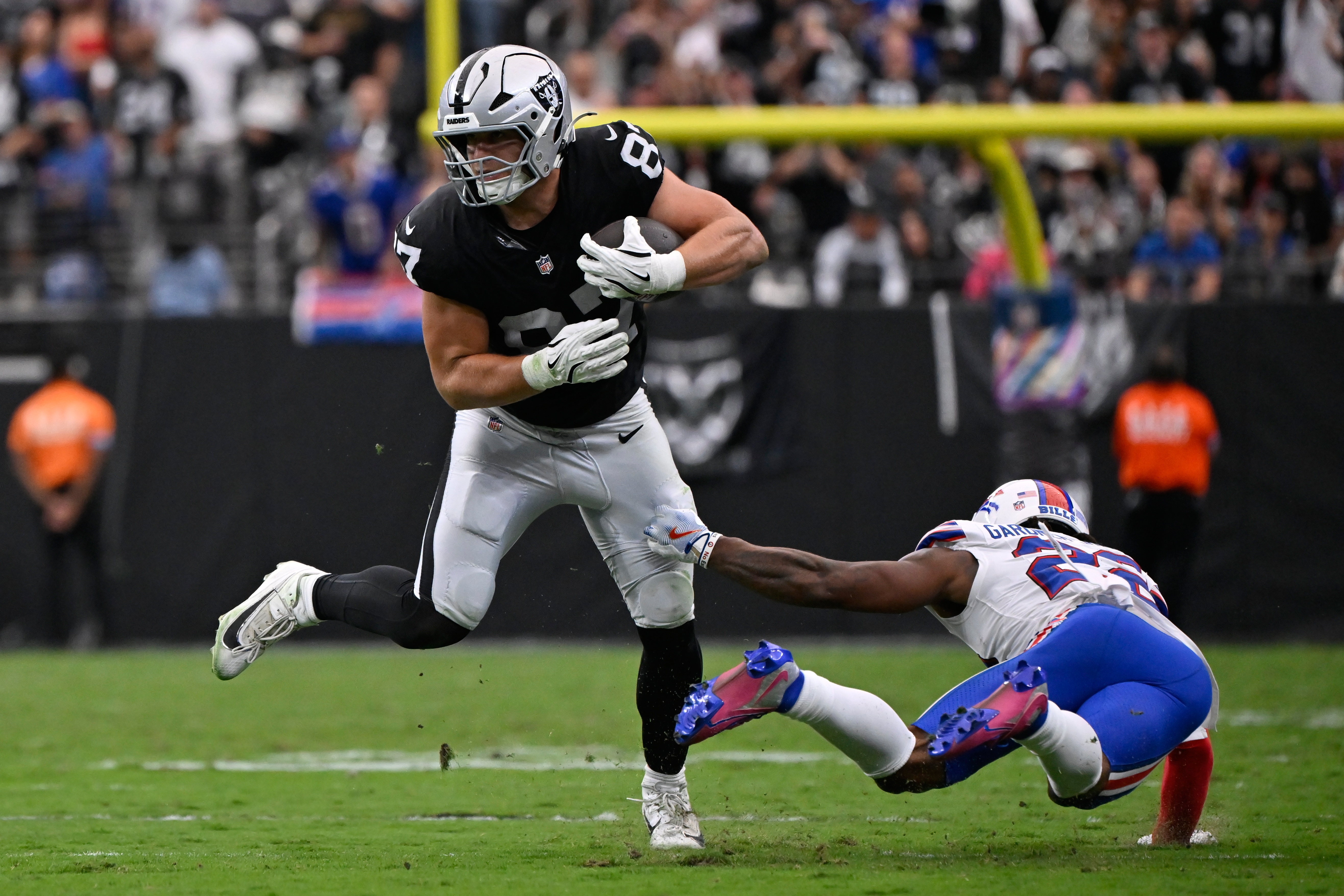 NFL suspends Bills safety Gardner-Johnson for 1 game for spitting at Raiders