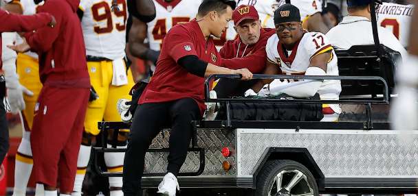 Commanders WR Terry McLaurin suffers knee injury vs. 49ers that team fears is serious