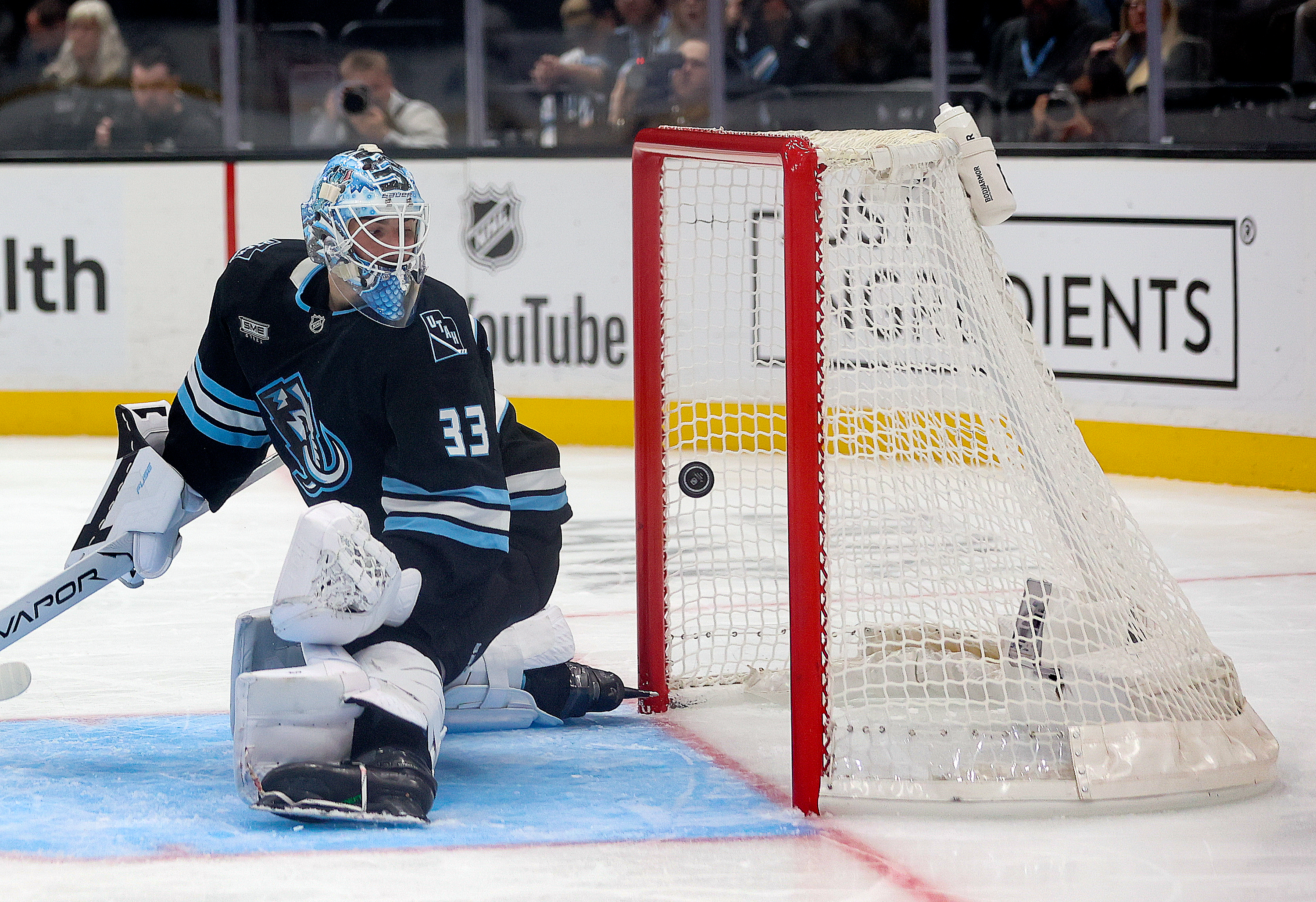 Sebastian Cossa makes heroic late save as Utah Mammoth outlast Pittsburgh Penguins