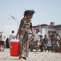 Houthis attack besieged city in Yemen that UN says is at 'grave risk'