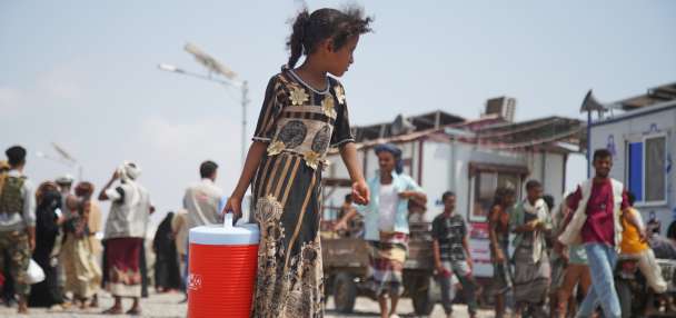 Houthis attack besieged city in Yemen that UN says is at 'grave risk'