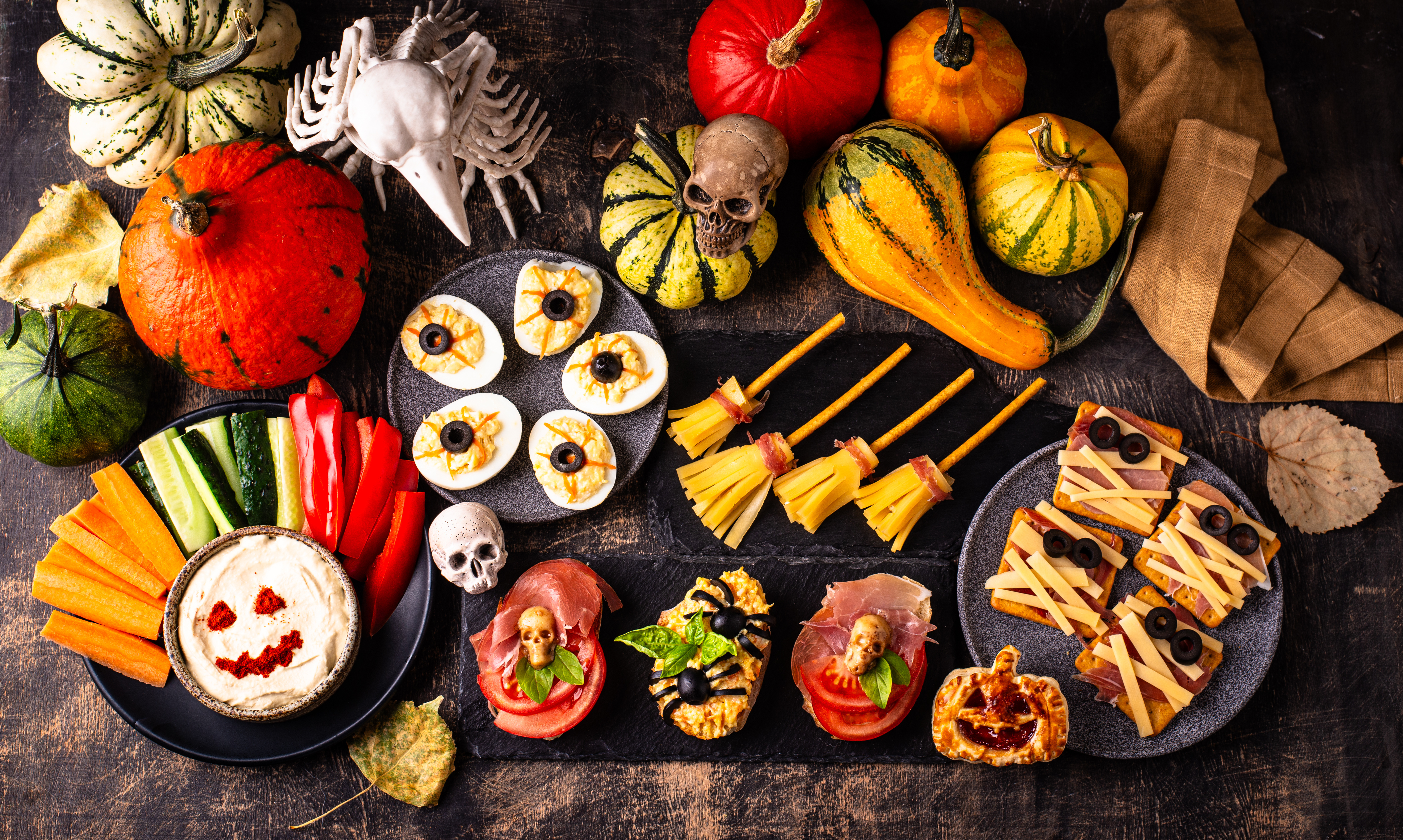 Food is the easiest way to make a holiday feel special, and not every Halloween specialty has to be sweet!