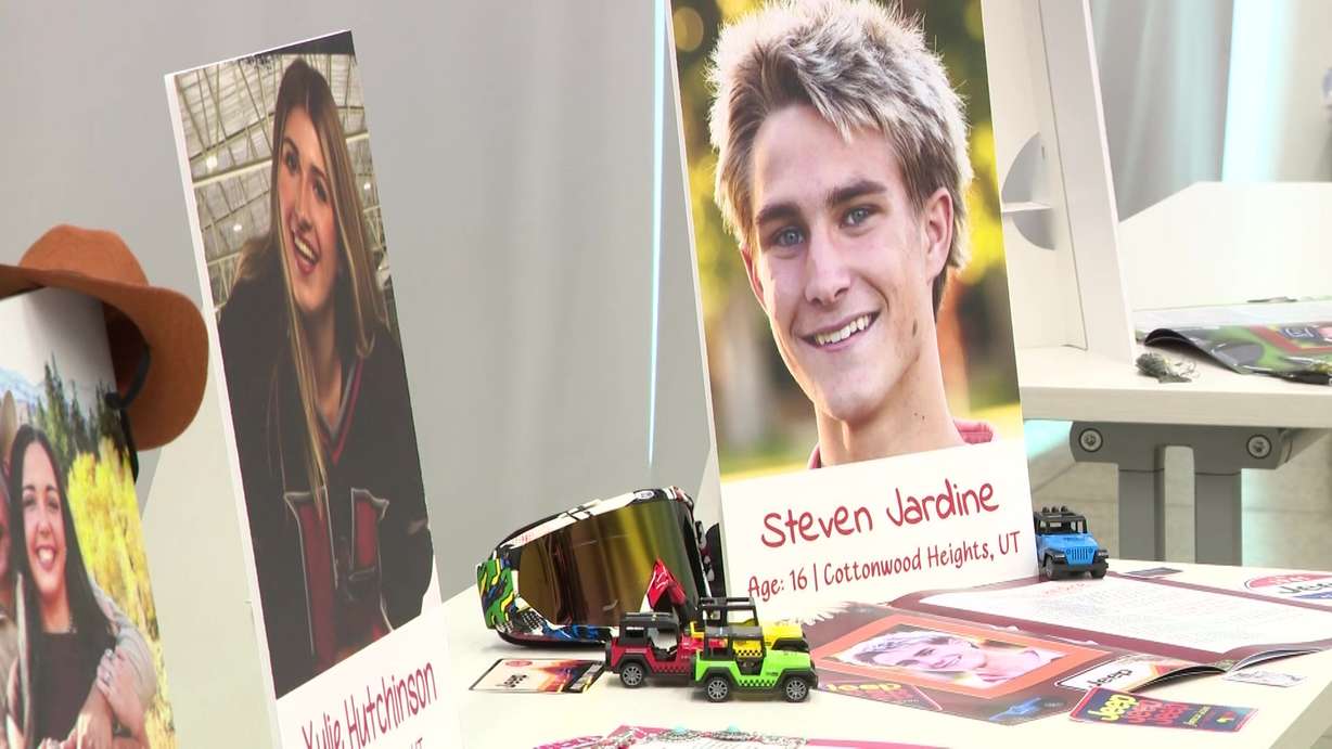 An event last week honored 30 teens who died on Utah roads in 2025.