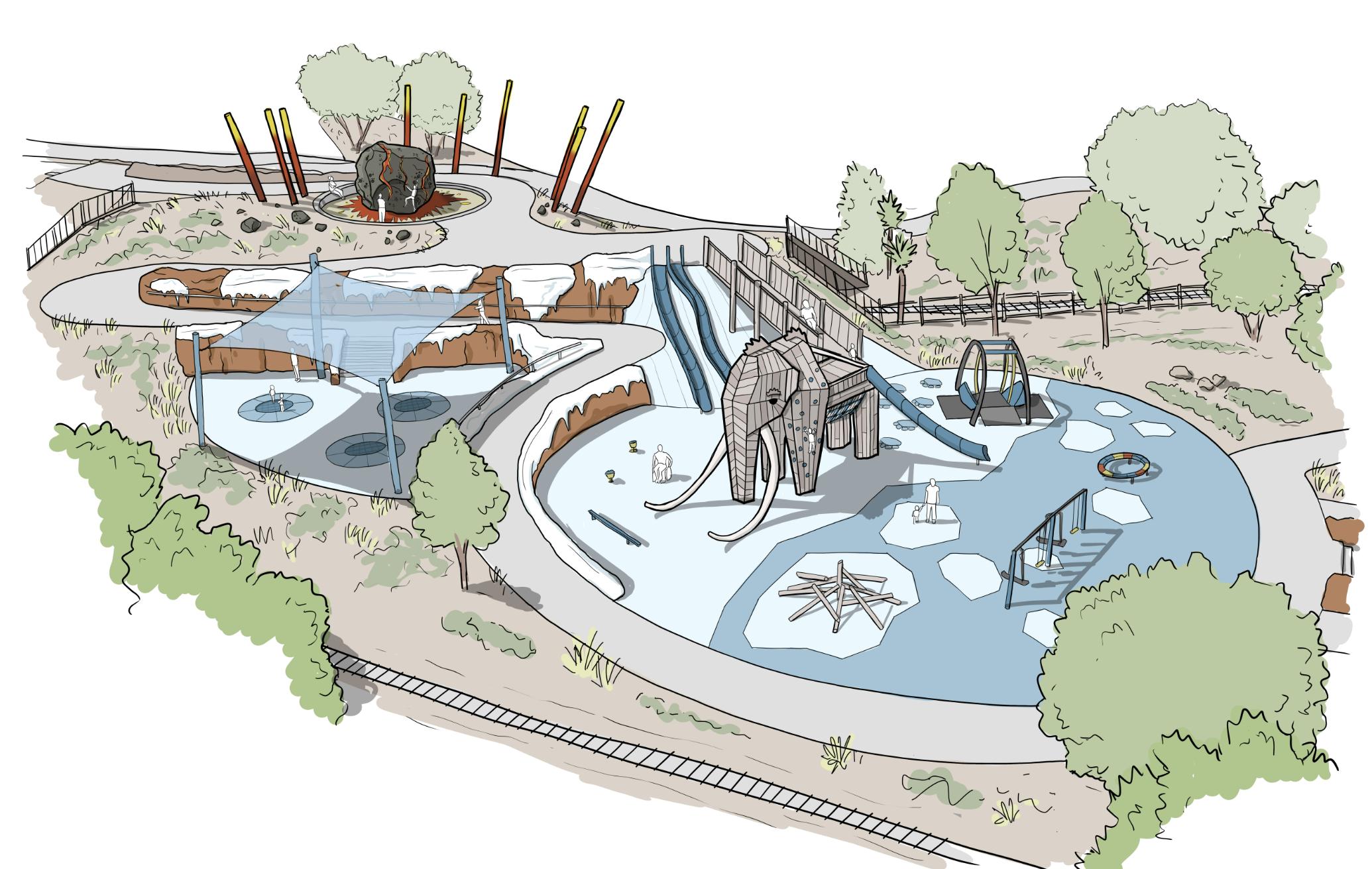 St. George all-abilities park celebrates 10 years by breaking ground for 2.5-acre expansion.