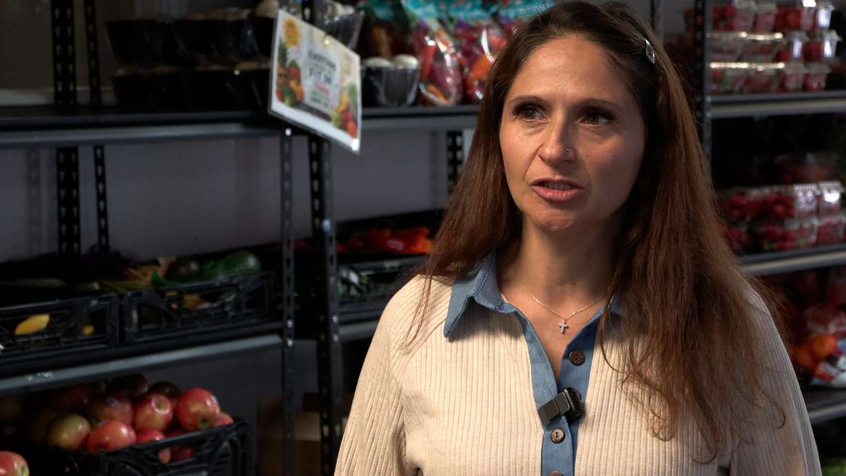 Volunteer Coordinator Kimber Behunin is pictured on Tuesday.