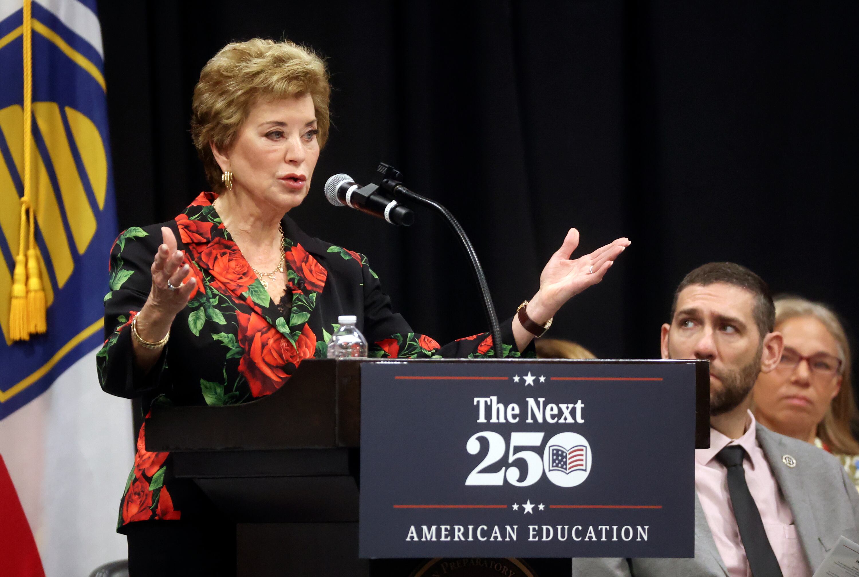 Why Trump's education chief thinks Utah's most diverse school can teach America patriotism 