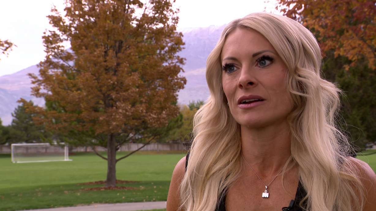Heather Jenson is pictured on Wednesday in Orem.
