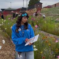 Kearns High School students hope to expand pollinator garden