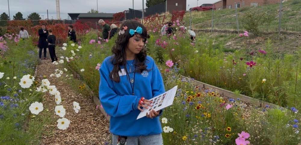 Kearns High School students hope to expand pollinator garden