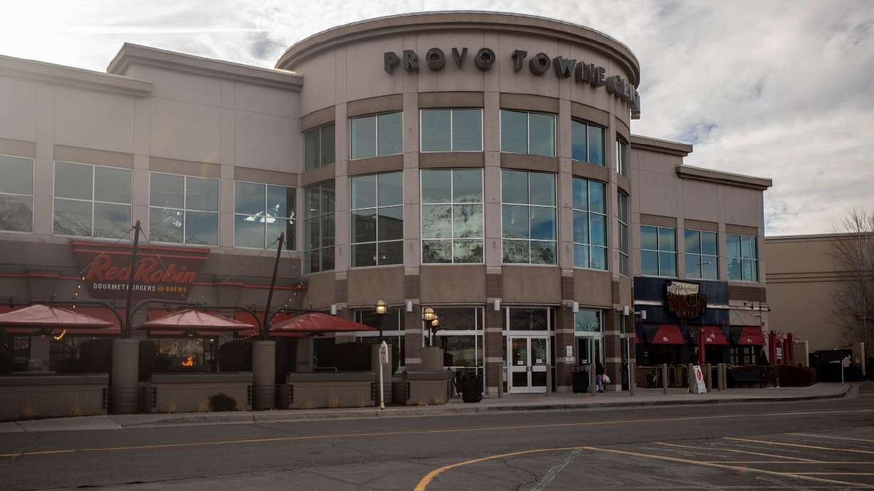 Provo Towne Centre is pictured in February 2021.