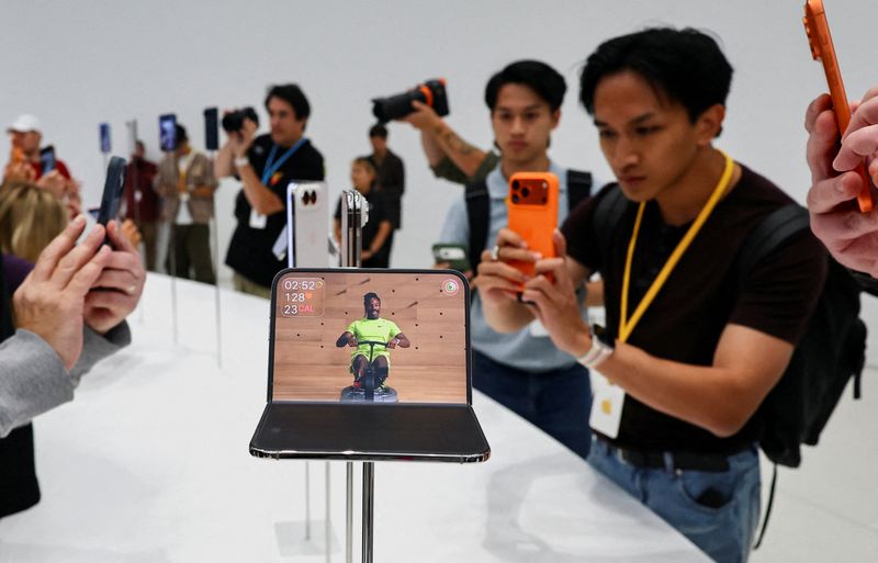 Apple bets iPhone Duo can remake foldable market as sales begin