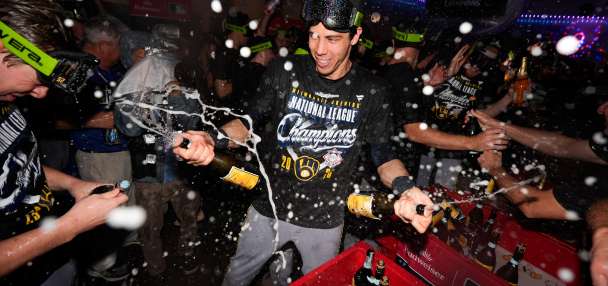 Christian Yelich's simple World Series message for title-less Brewers: Expect to be here