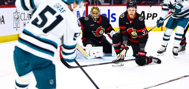 Sharks beat the Senators 6-2 for their 1st regulation victory of the season