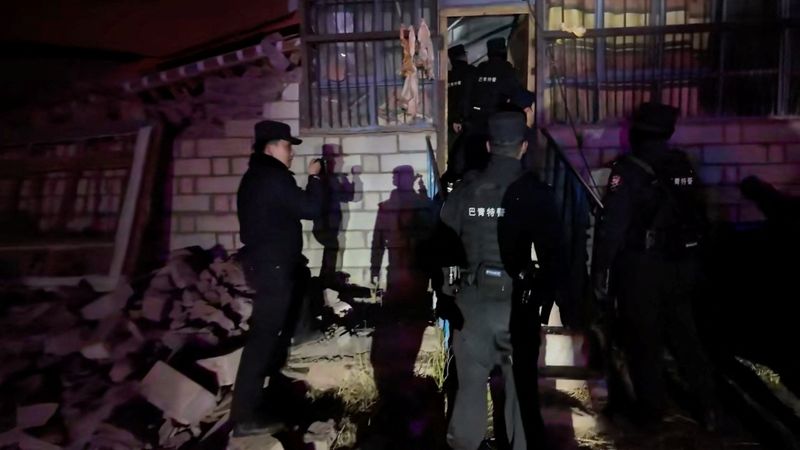 Earthquake of magnitude 7 strikes China's Tibet, killing 16, Xinhua reports