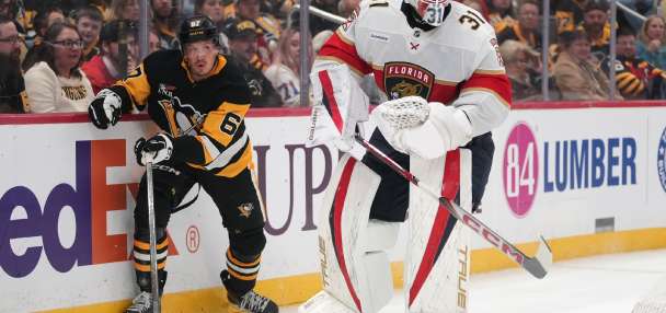 Florida Panthers rookie goalie Cooper Black — all 6-foot-9 of him — makes NHL history in debut