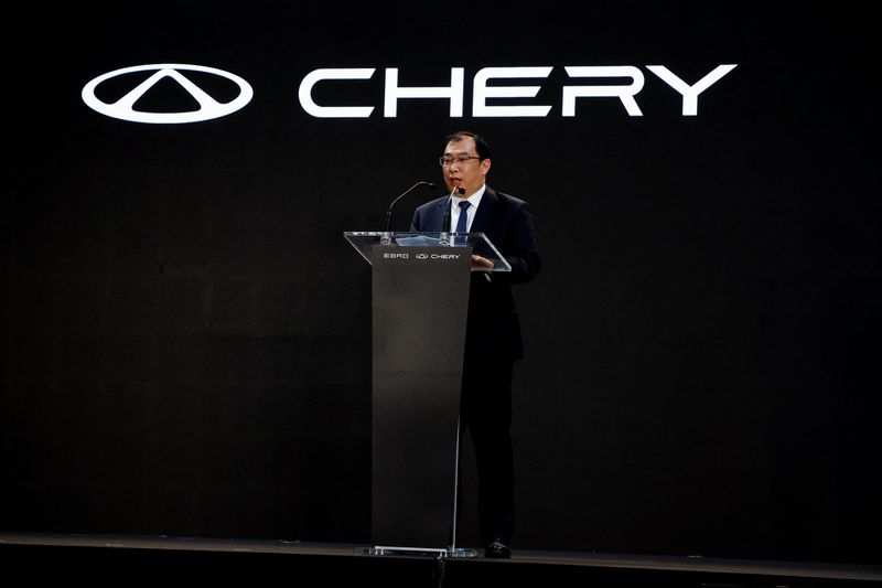 China's Chery expects overseas-manufactured vehicles to top 50% of exports, exec says
