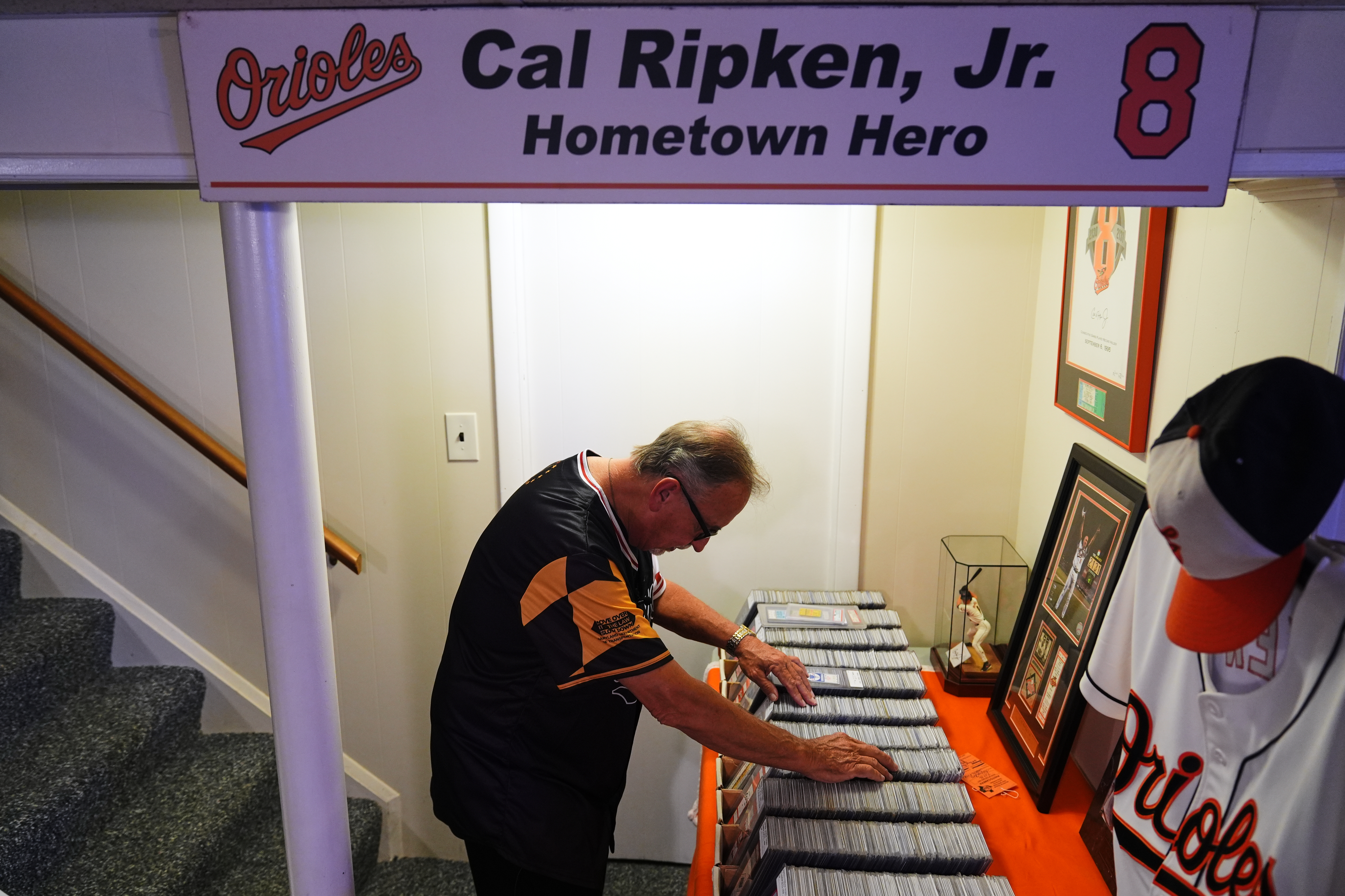 For decades, he's hunted tickets from Cal Ripken's 'Iron Man' streak. Just 8 elude him