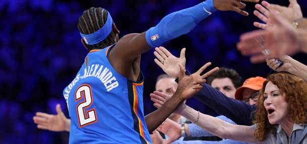 Thunder star and NBA MVP Shai Gilgeous-Alexander's record 20-point streak ends at 141 games