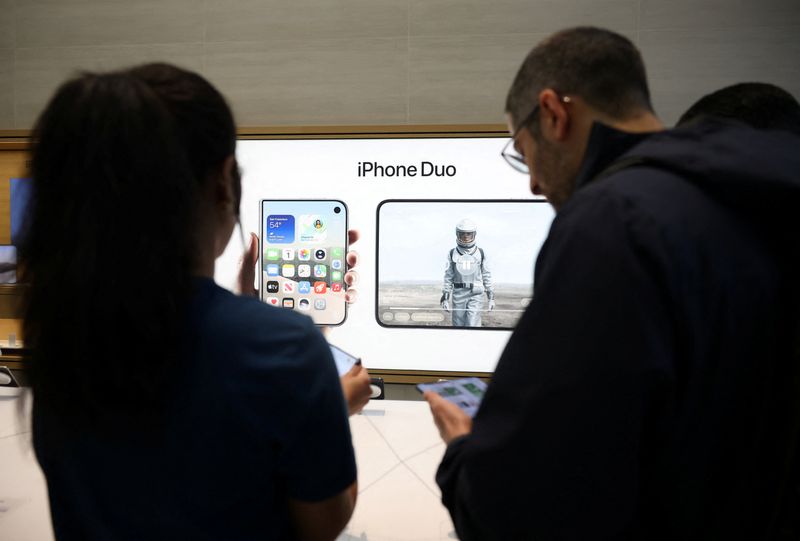 Apple's foldable iPhone hits stores with $2,000 price tag and scarce supply