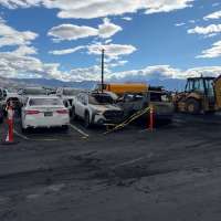 Car fire at Salt Lake City International Airport damages 12 vehicles