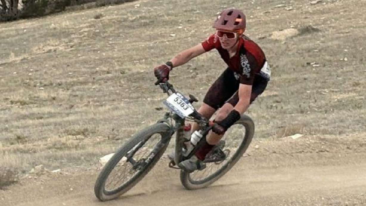 Landon Dutson,16, of Herriman, died Tuesday after a tree-cutting accident while visiting family in Arkansas. Landon was on the Mountain Ridge High School mountain bike team, and thousands of red ribbons were displayed across several neighborhoods in the area in his memory.