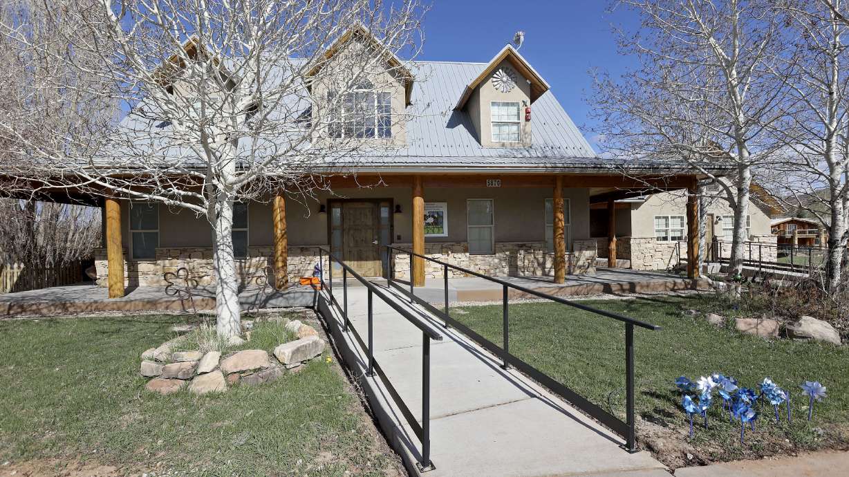 The Summit County Children's Justice Center is pictured in Park City on May 10, 2021. The center was approved for national accreditation this week, marking the first Utah agency to receive it in 20 years.