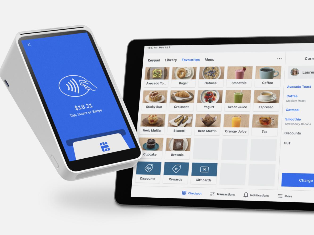 Square Is powerful. Now you have someone local to call