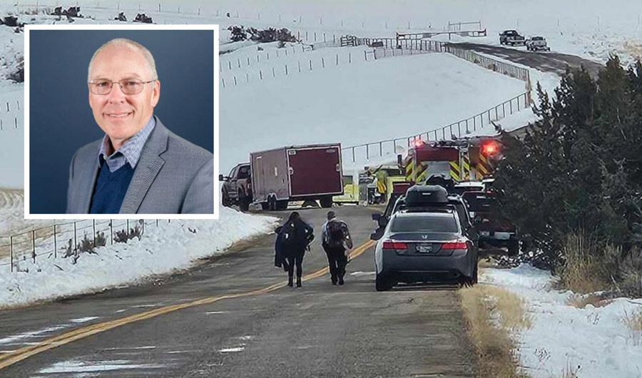 The aftermath of the February 2025 helicopter crash near Ririe Reservoir in Idaho, with a picture of Bradford Brown, the pilot killed in the crash. The National Transportation Safety Board released its final report on the crash on Saturday.