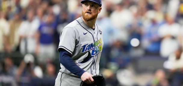 Drew Rasmusssen can't make it through 4th inning as Rays blow 4-0 lead in Game 2 loss to Brewers