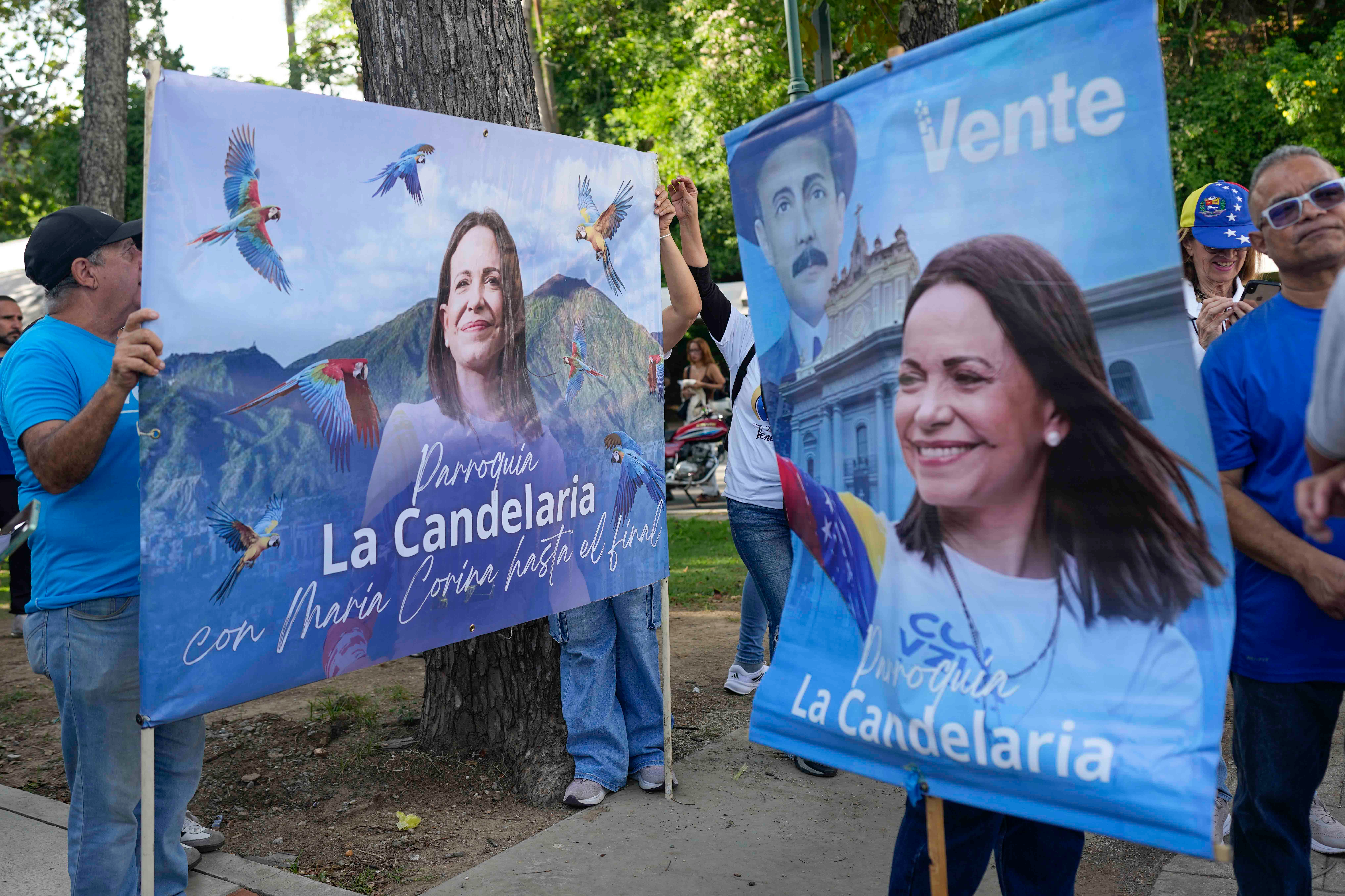 Venezuela's opposition leader Machado returns after months in exile