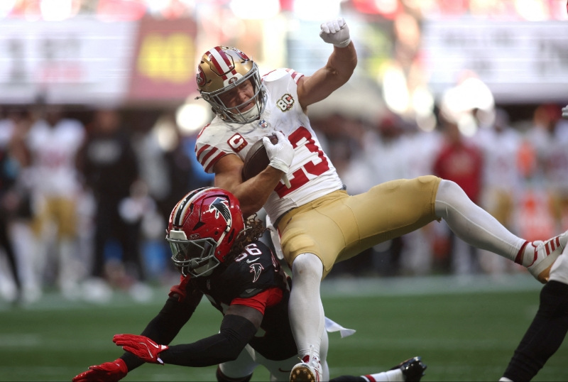 49ers RB Christian McCaffrey (thigh) returns after first-half exit