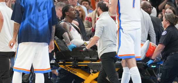 Thunder lose Jalen Williams to serious lower leg injury late in win over Clippers