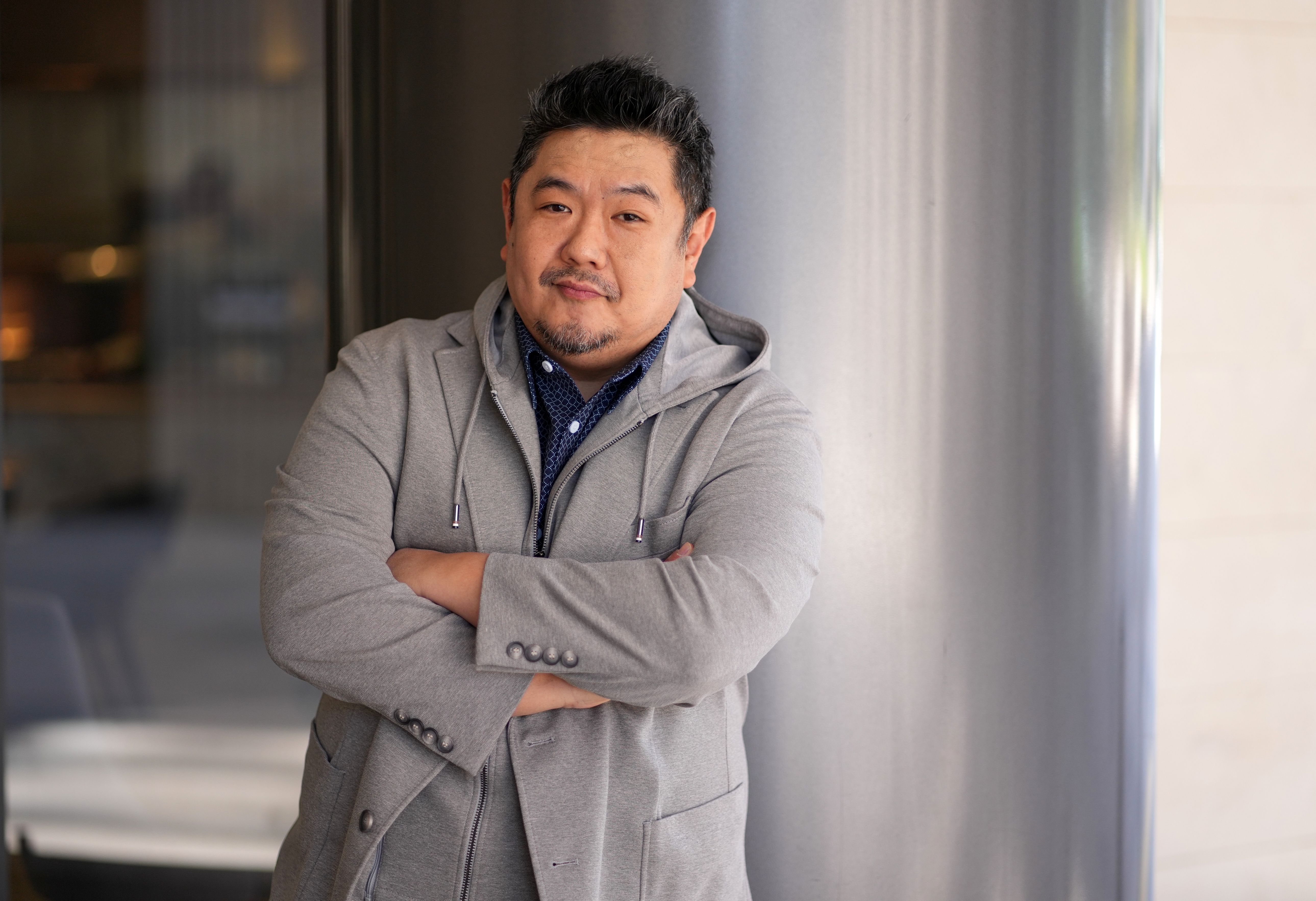 Eric Bauza poses for a portrait to promote the film "Coyote vs. Acme" in Los Angeles, on June 9, 2026.