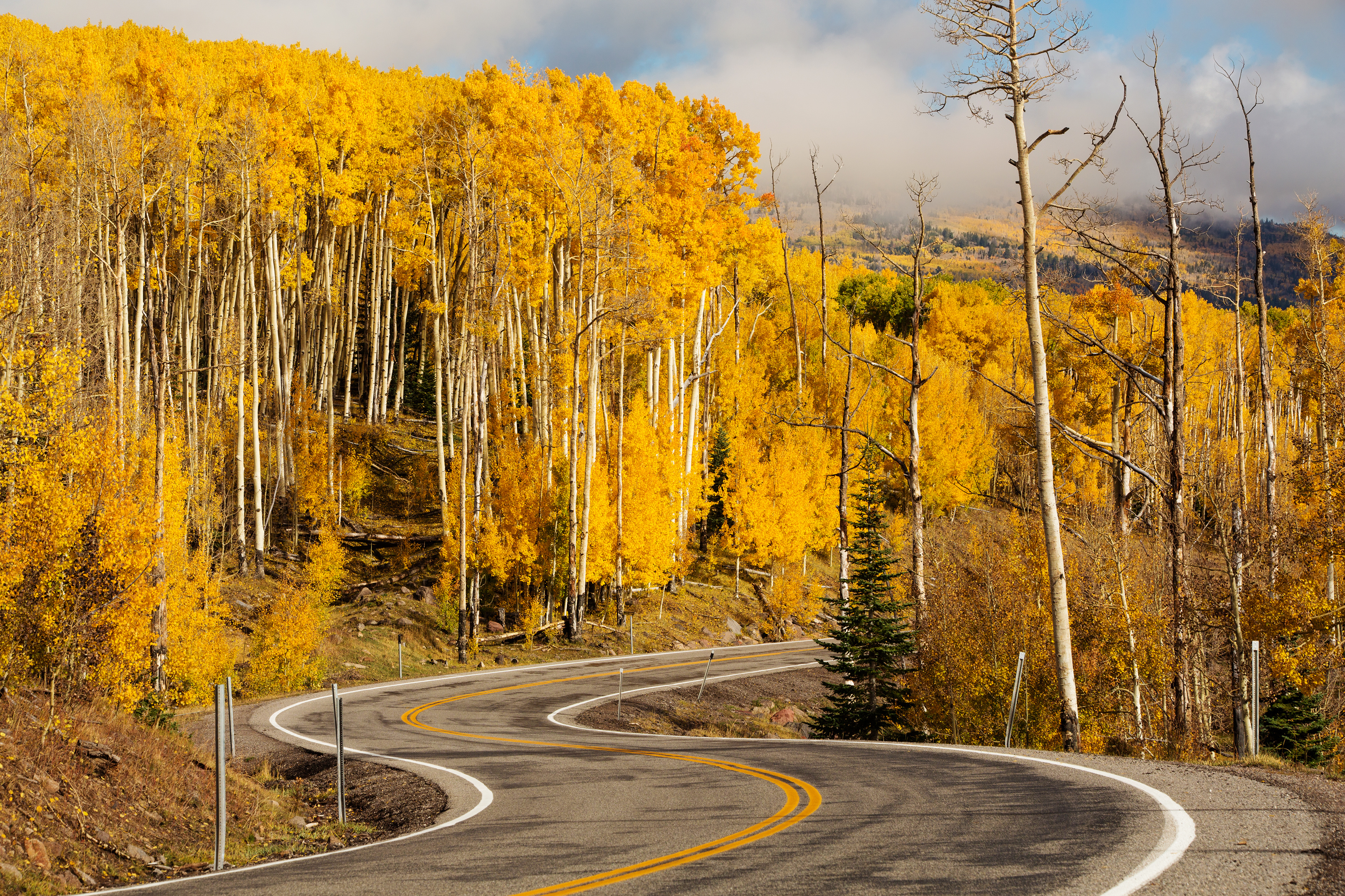 Fall offers colorful views on Scnic Byway 12.