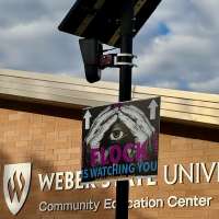 Weber County man arrested after allegedly placing signage identifying license plate readers
