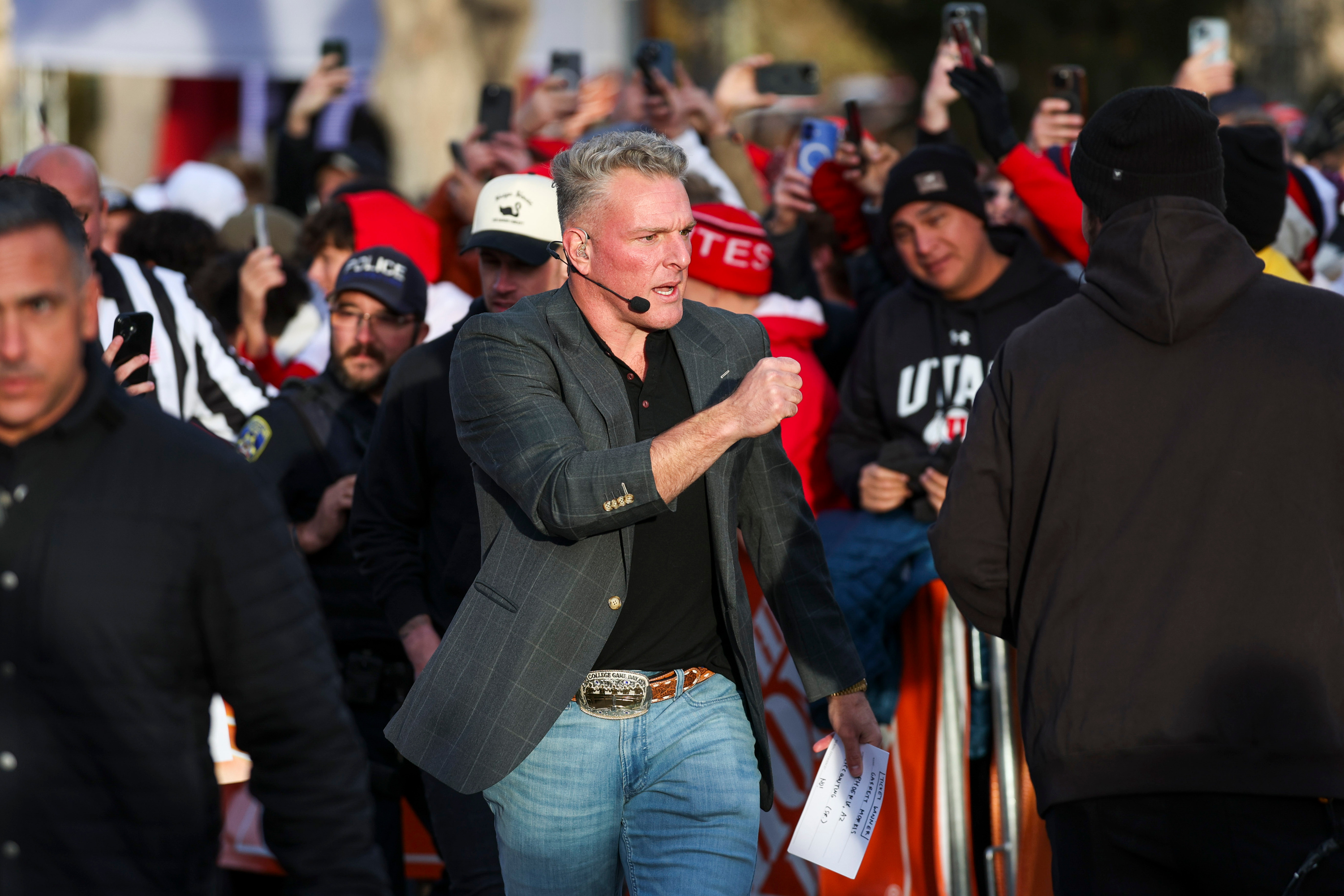 Pat McAfee says he 'hates' University of Utah after latest 'College GameDay' appearance