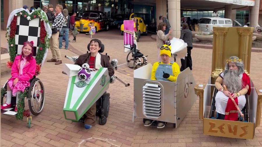 Shriners of Salt Lake City makes Halloween memorable for kids in wheelchairs