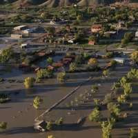 7 homes, 4 businesses flooded in Bluff as residents return after evacuation