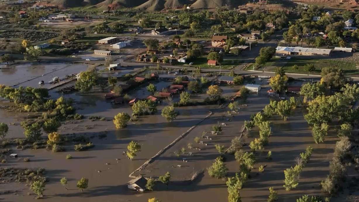 An evacuation notice was lifted on Monday for the town of Bluff after floodwaters threatened the area on Sunday night, triggering an emergency evacuation.