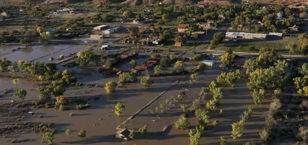 7 homes, 4 businesses flooded in Bluff as residents return after evacuation