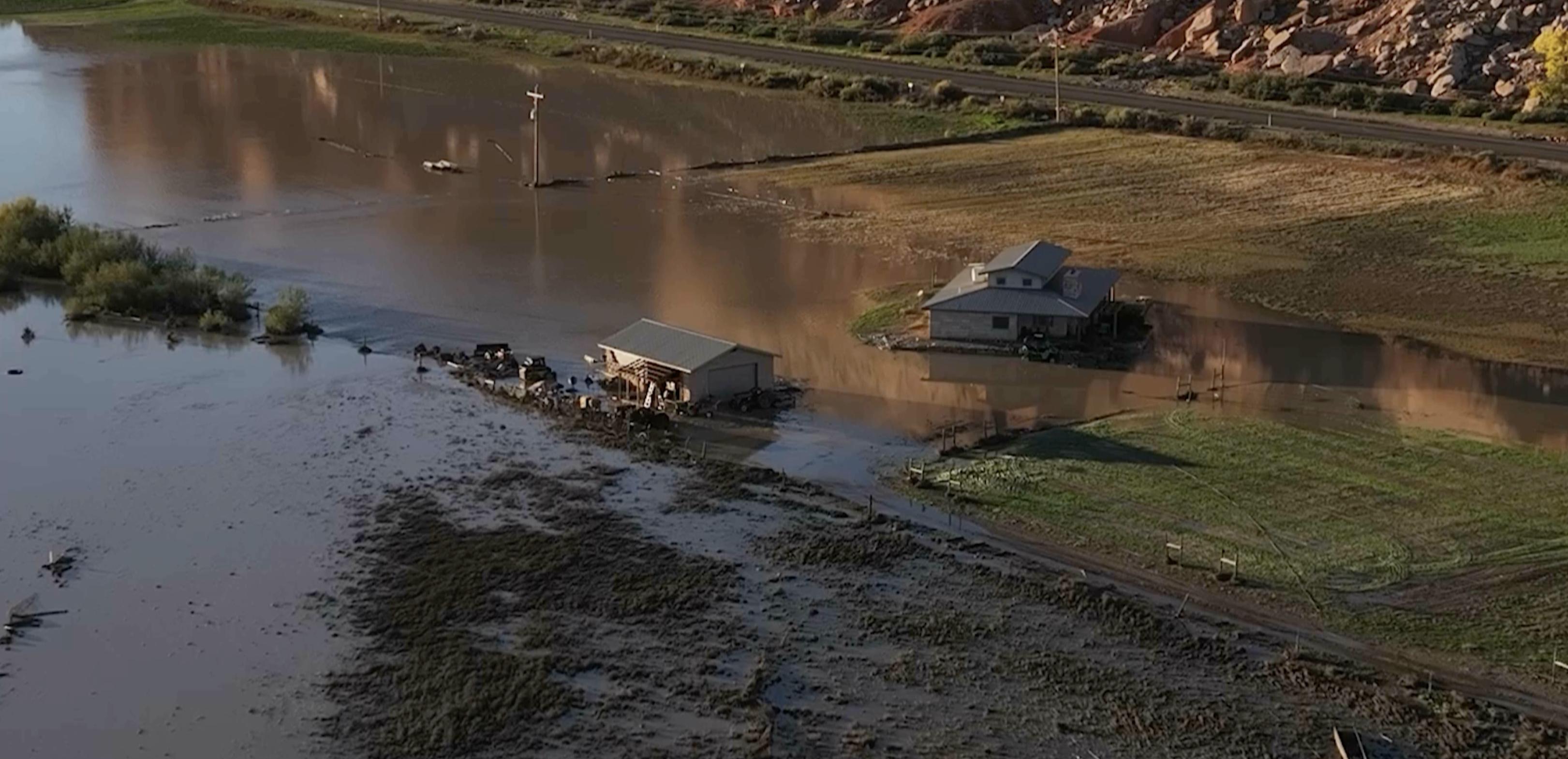 An evacuation notice was lifted on Monday for the town of Bluff after floodwaters threatened the area on Sunday night, triggering an emergency evacuation.