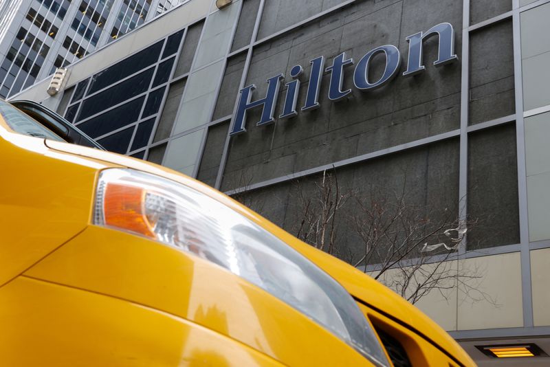 Hilton raises annual room revenue growth forecast on steady US travel demand