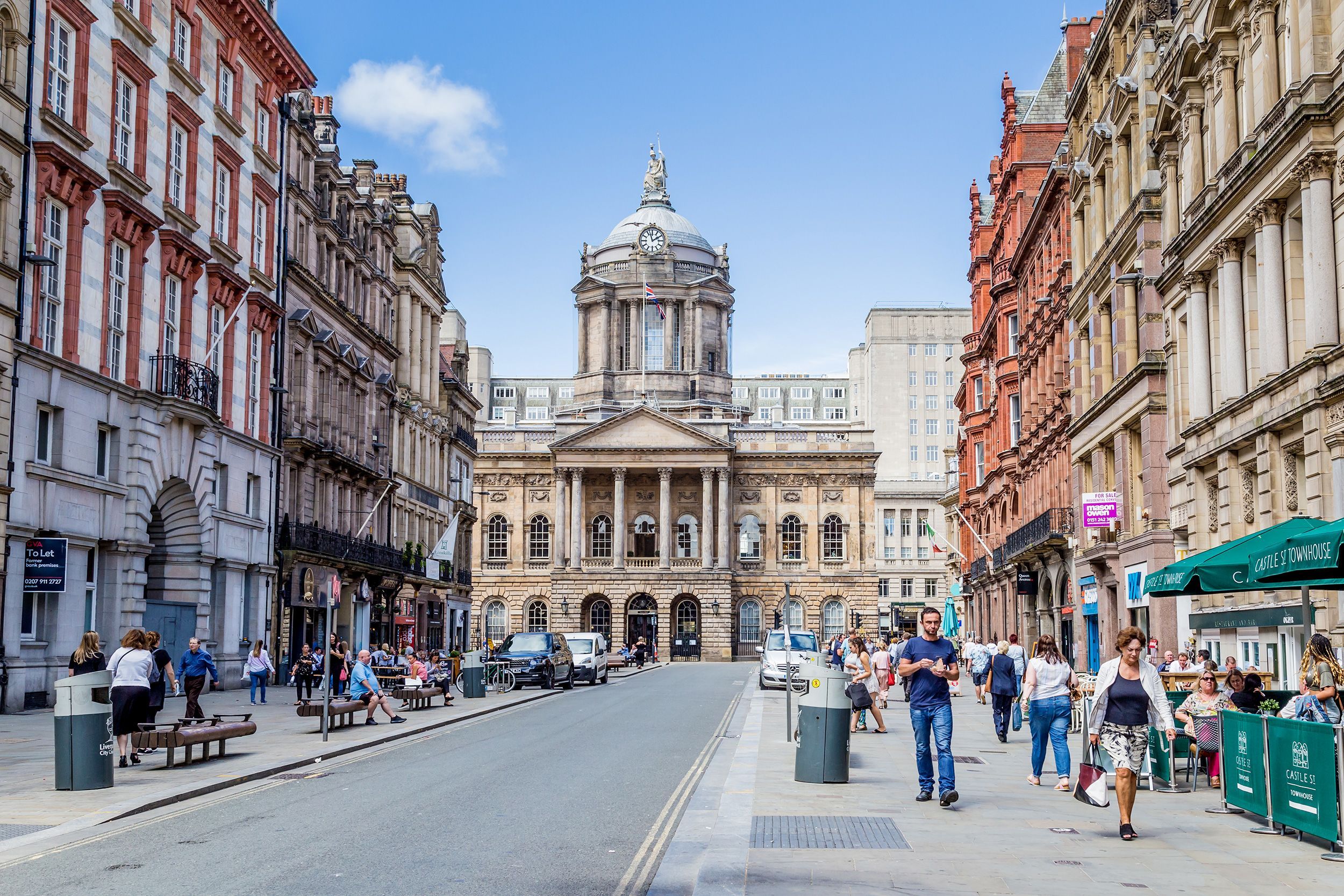Liverpool's architecture is of a grand scale.